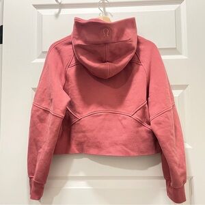 Pink Lulu scuba oversized hoodie XS/S